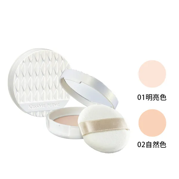 乾爽持妝神器 FERME 輕薄透亮UV蜜粉餅(蕊) (2色)